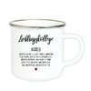 Personalisierte Emaille Tasse "Definition Lieblingskollege"